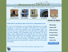 Tablet Screenshot of drizzle.com